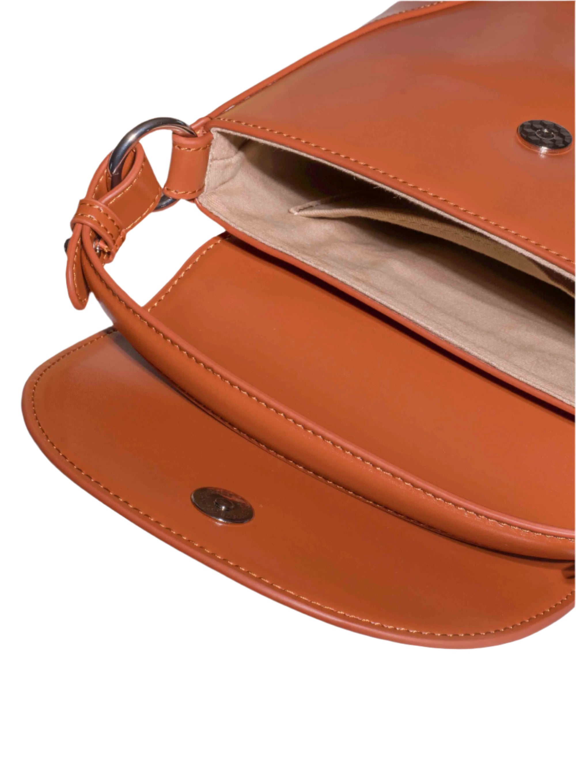 Vienna - Ladies Leather Structured Bucket Bag | Tan