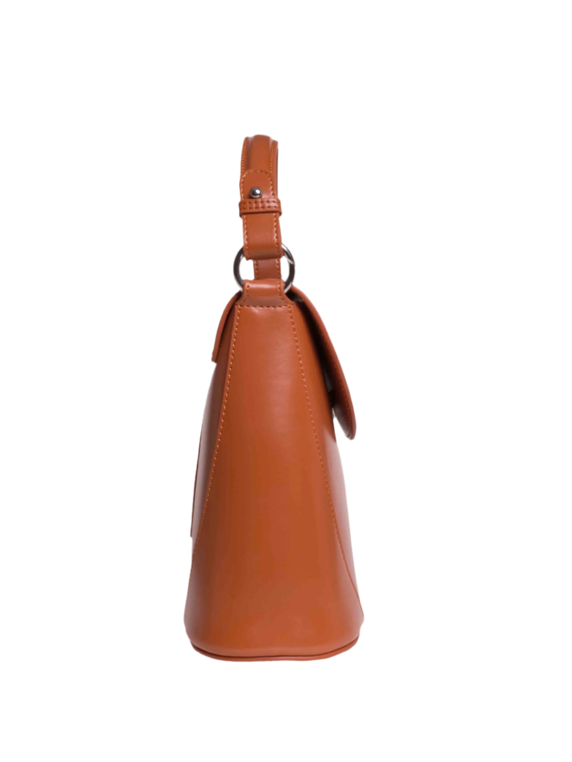 Vienna - Ladies Leather Structured Bucket Bag | Tan
