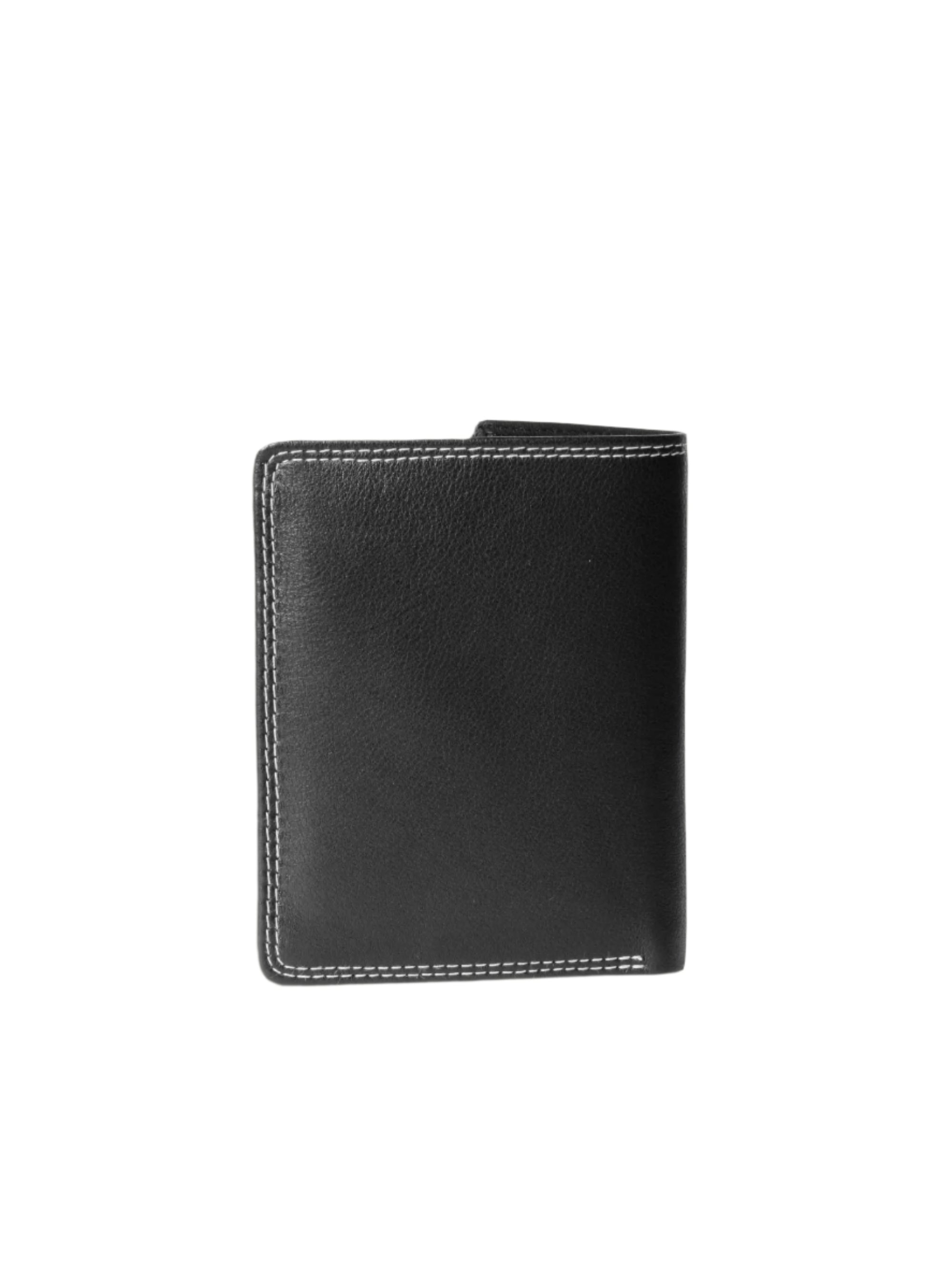 Filato Portrait Men's Leather Wallet With RFID | Black