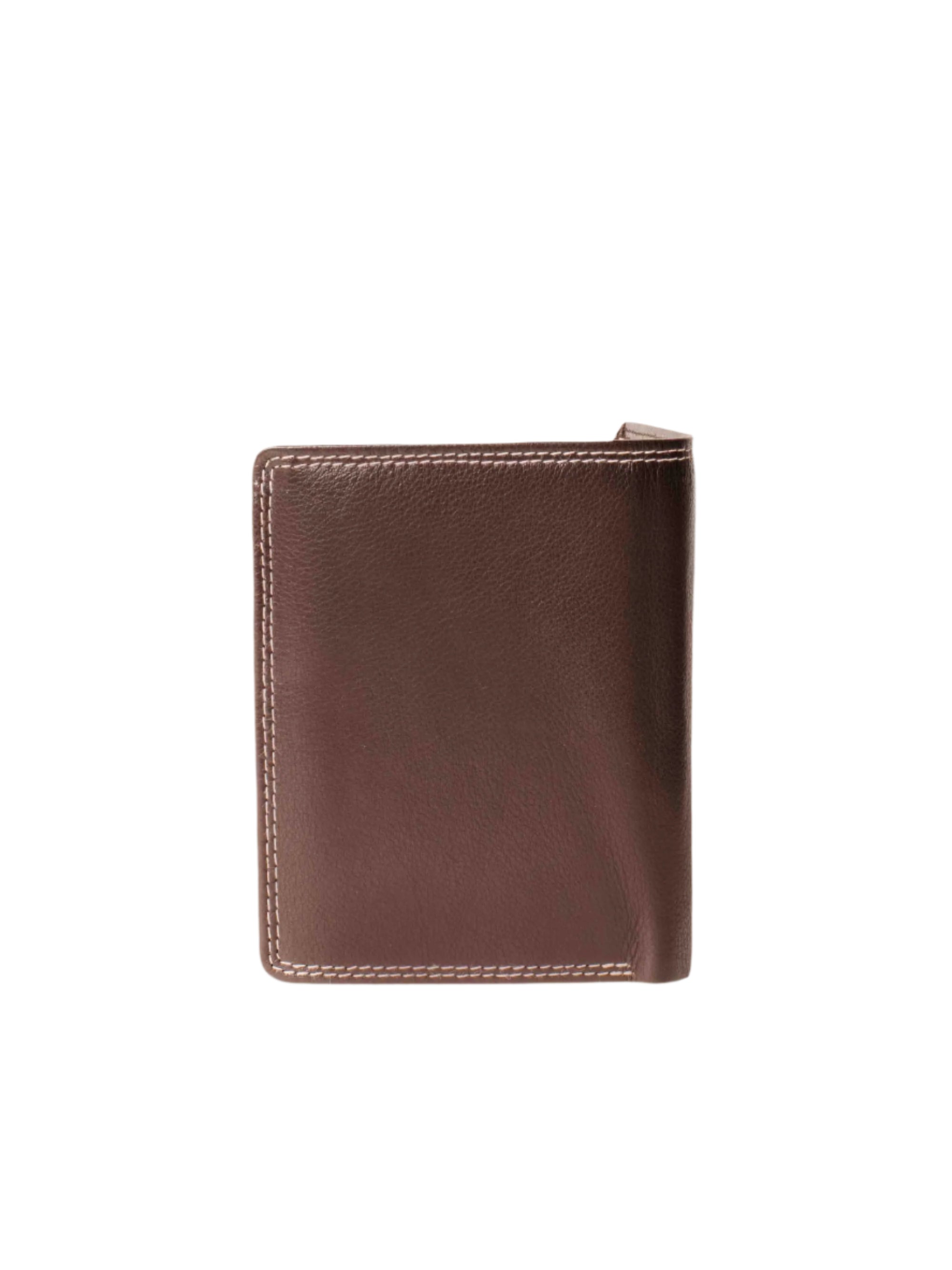 Filato Portrait Men's Leather Wallet With RFID | Dark Brown