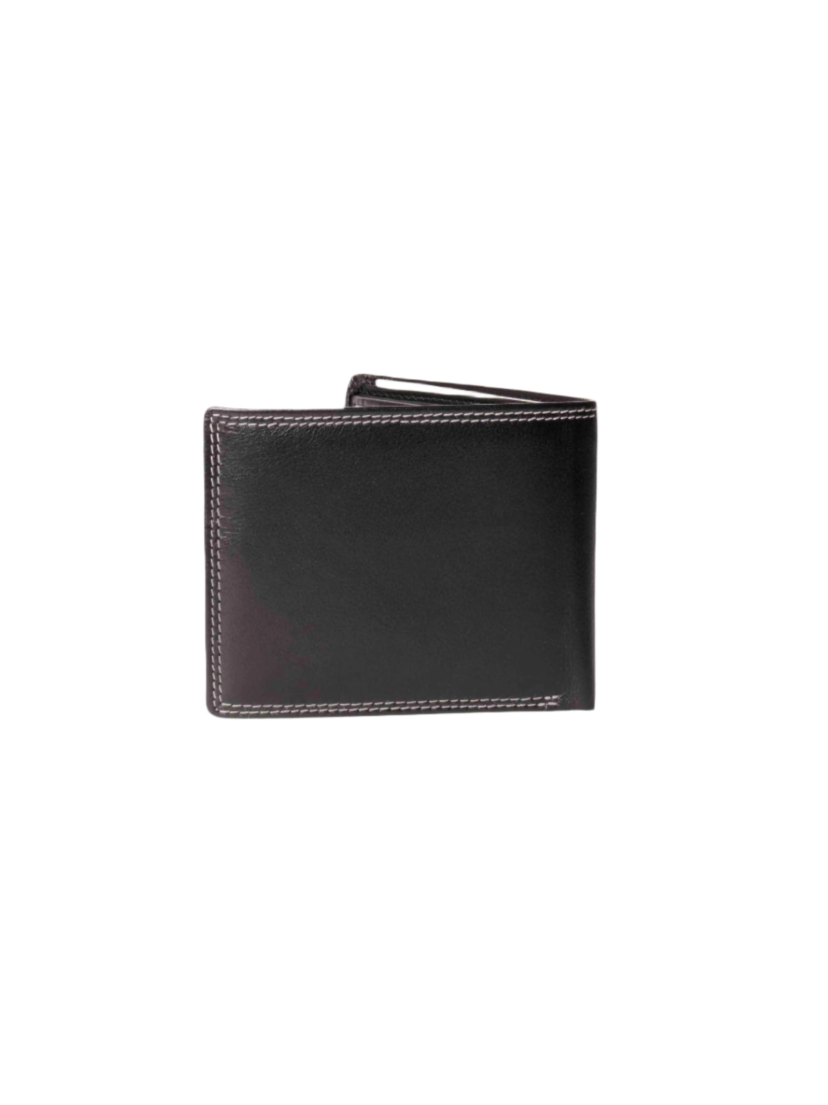 Filato Bi-Fold Men's Leather Wallet With RFID | Black