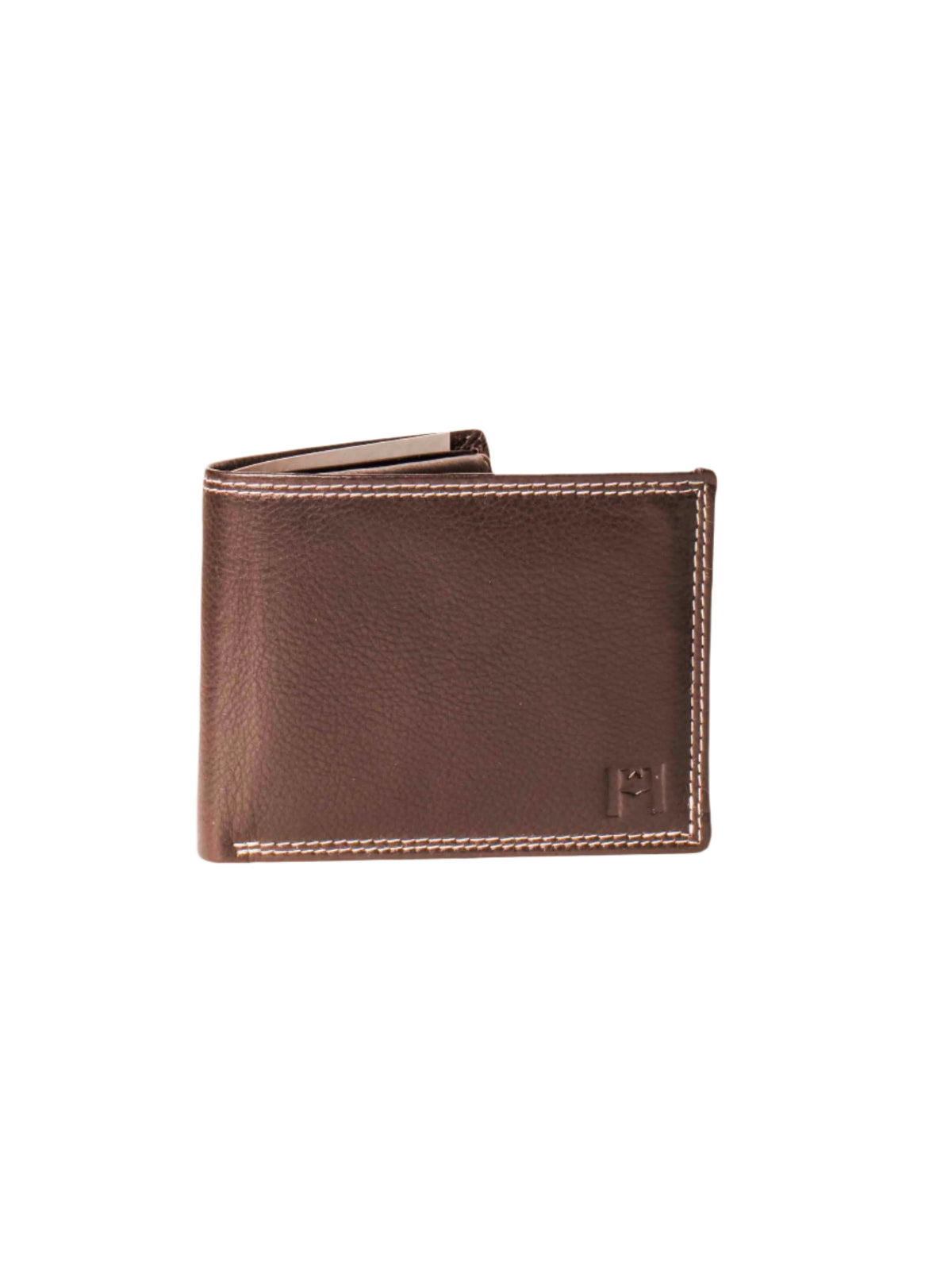 Filato Bi-Fold Men's Leather Wallet With RFID | Dark Brown