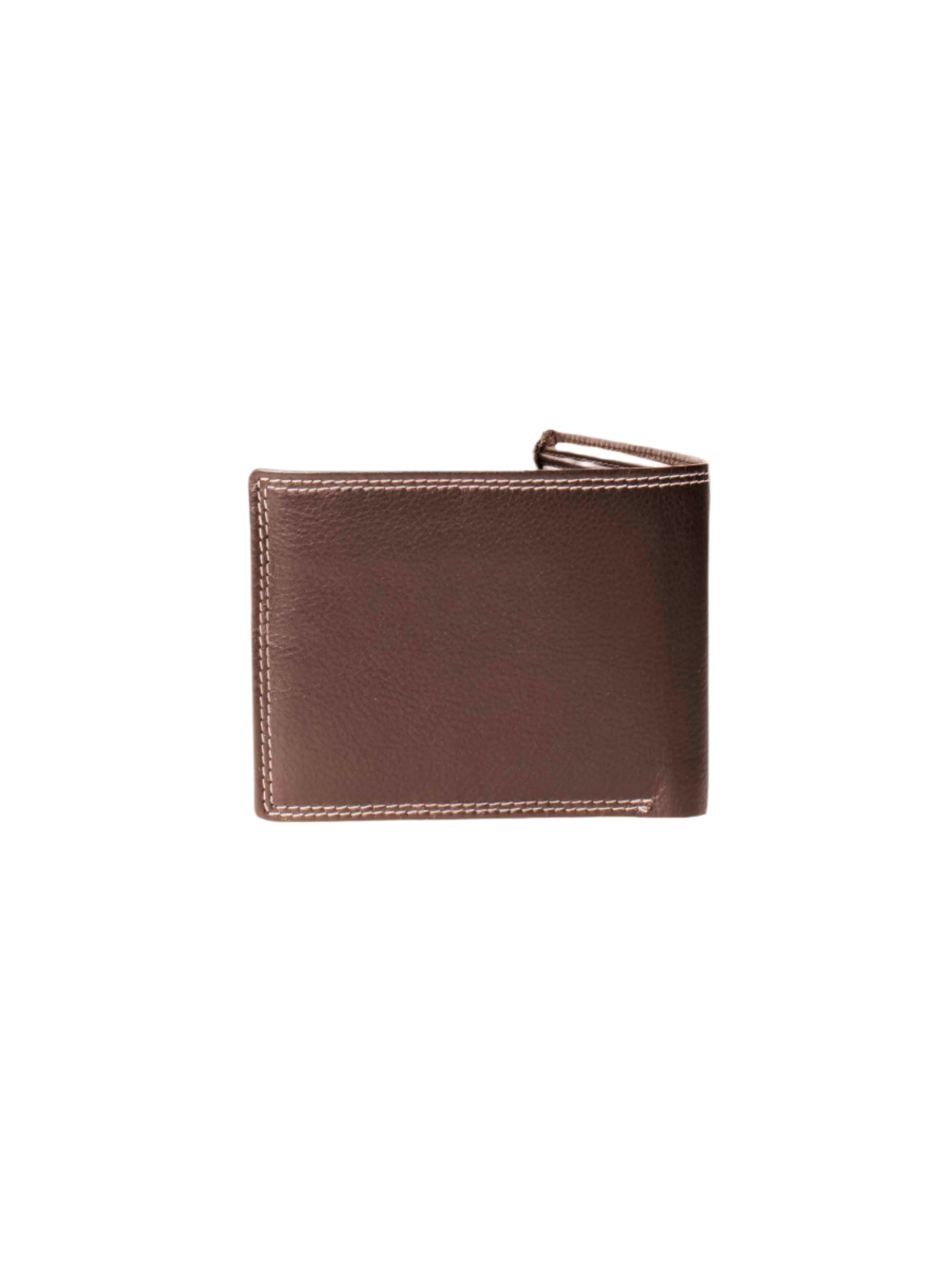 Filato Bi-Fold Men's Leather Wallet With RFID | Dark Brown