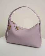 Lumi - Ladies leather Baguette | Mauve