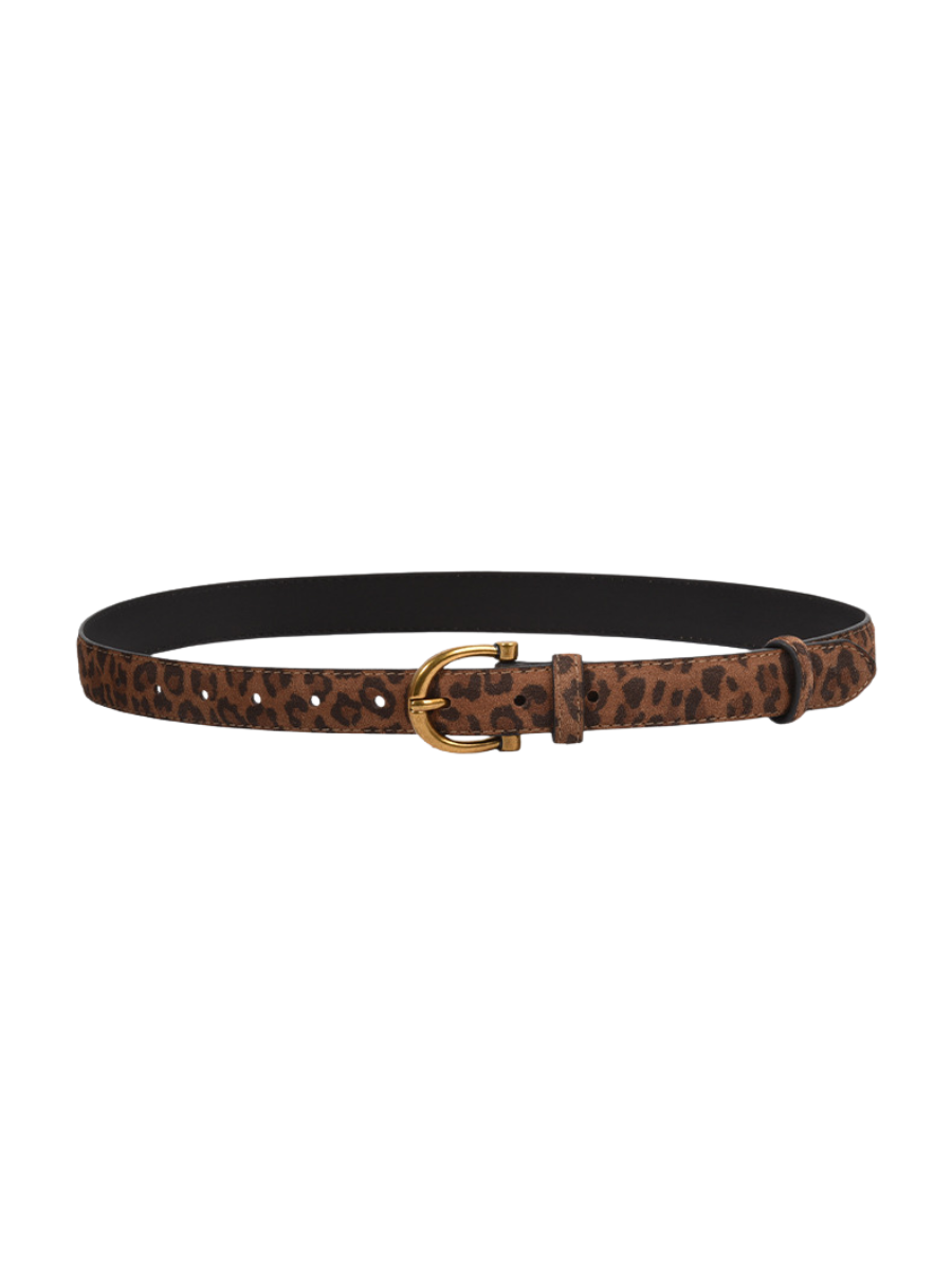 Sophie - Ladies leather Belt, animal print