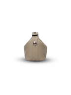 Liora — Leather Top Handle Bag | Taupe
