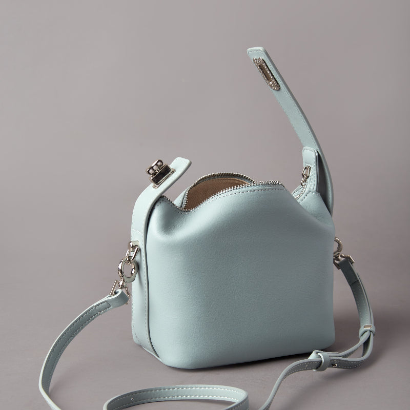 Liora - Ladies Leather Handbag  | Illusion Blue