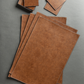 Placemats and Coasters Set of 4 placemats and 4coasters in Faux Leather